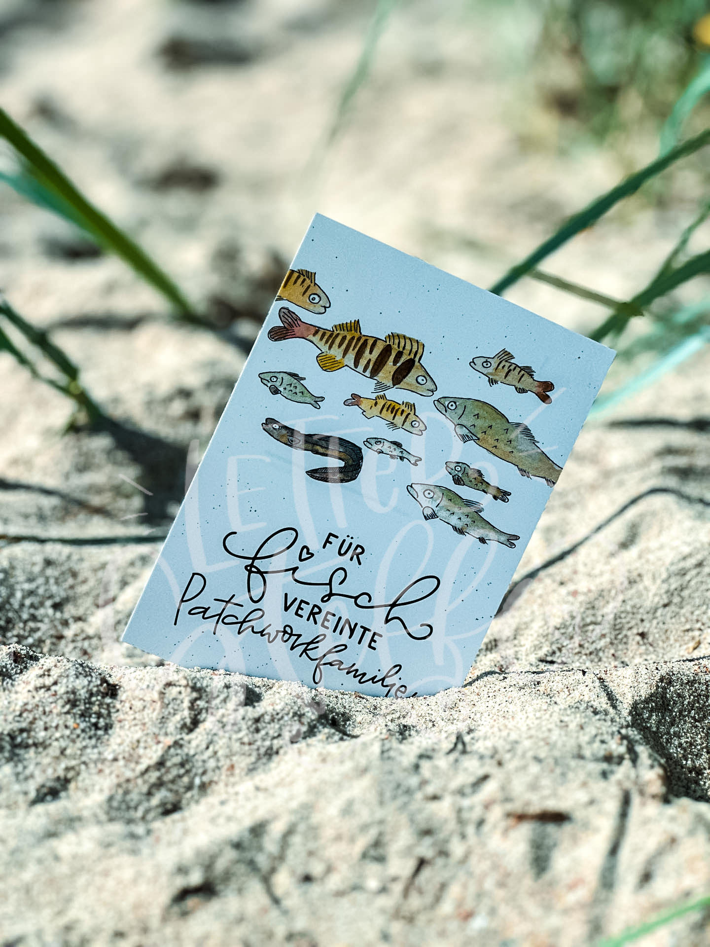 Für fisch vereinte Patchwork-Familien